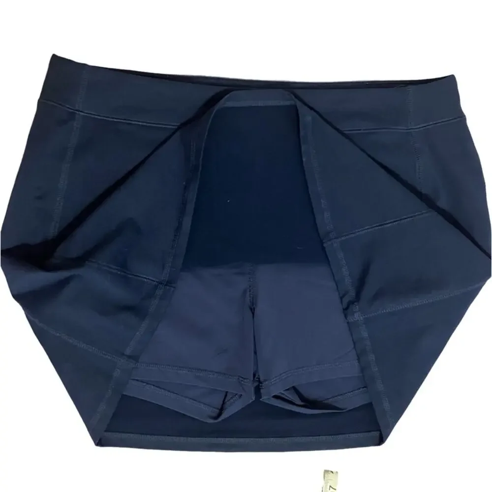 Lands' End Navy Skort Size XL